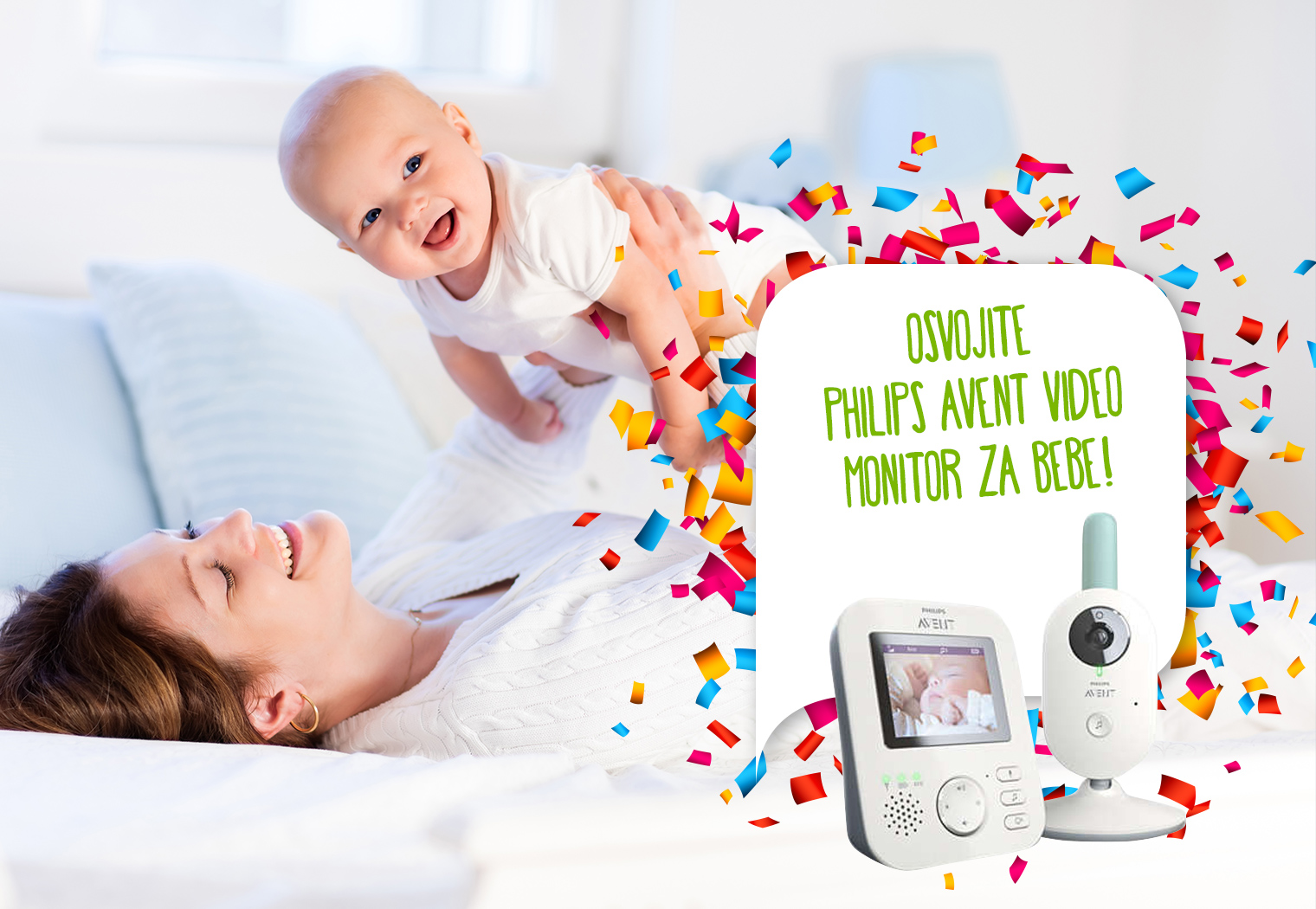 Osvojite Philips Avent video monitor