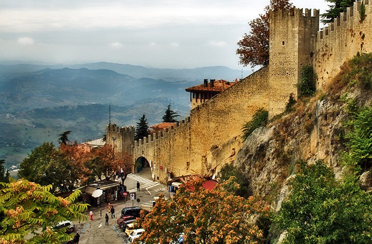 treća najmanja država Europe je San Marino