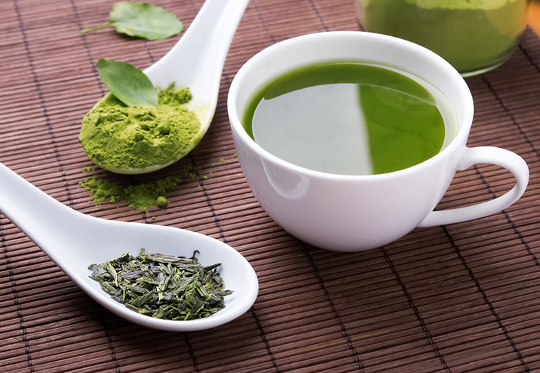 zeleni čaj i tablete za tlak