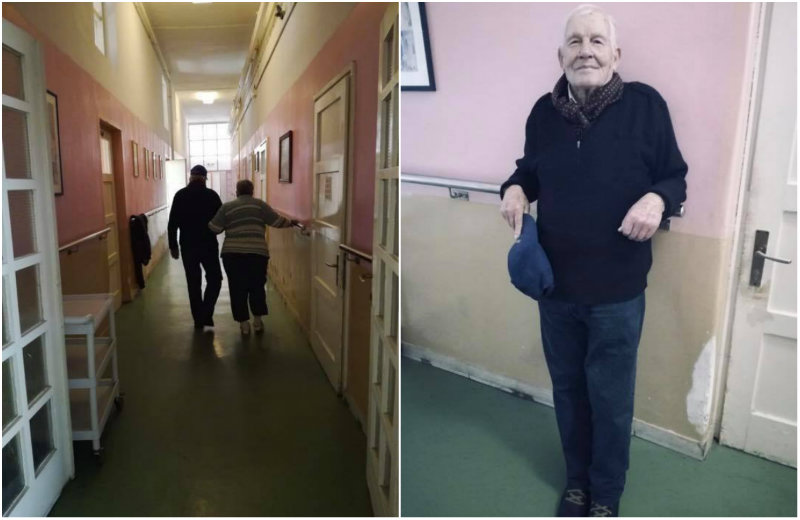 Barba Šime, bolnica na Ugljanu (Foto: Facebook)