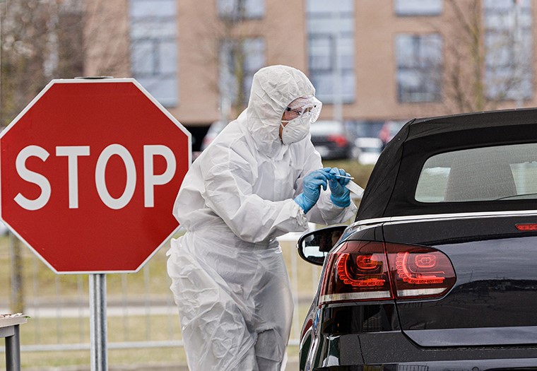 drive in testiranje na koronavirus covid-19 dijagnostika dr andrija stampar