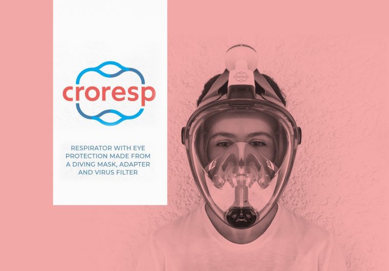 CroResp respirator pandemija koronaviruskoronavirus 1