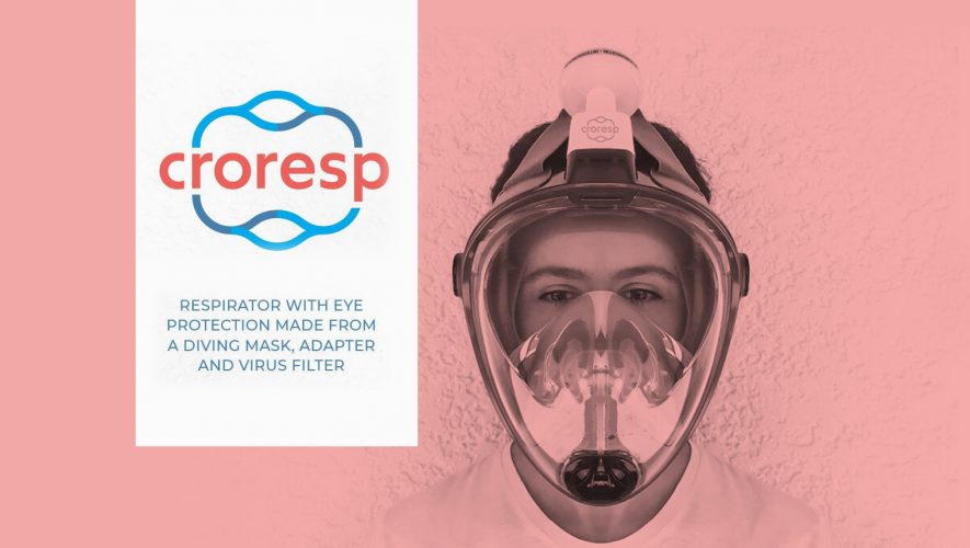 CroResp respirator pandemija koronaviruskoronavirus 1