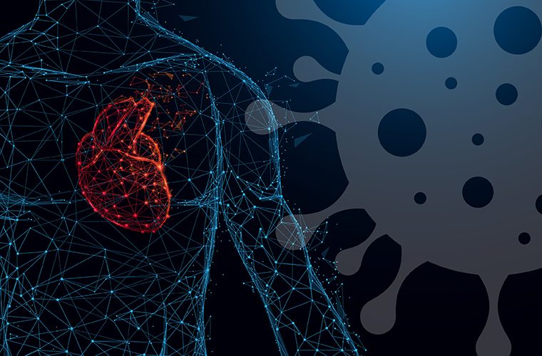 COVID-19 srce koronavirus ostecenja na srcu infarkt srcane tegobe