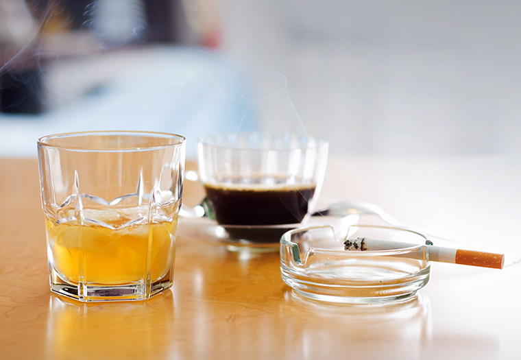 umjerenost pusenje alkohol kava