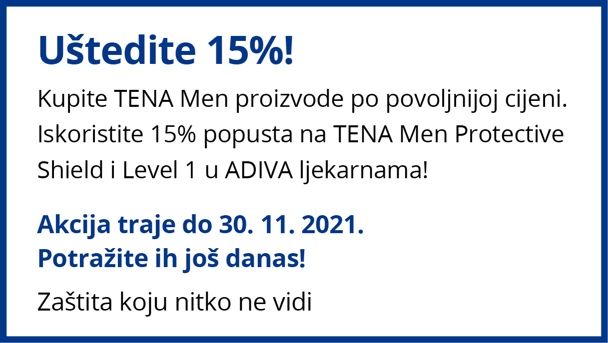 Tena Men akcija 15%