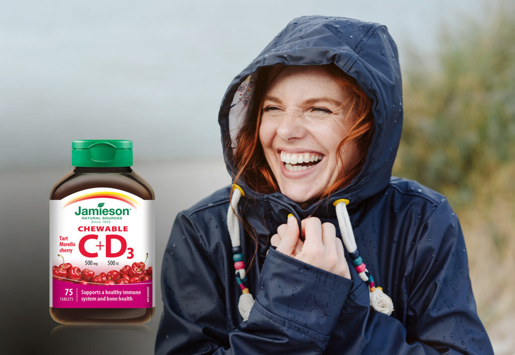 Jamieson vitamin C+D3 kombinacija za zdravlje imunosnog sustava