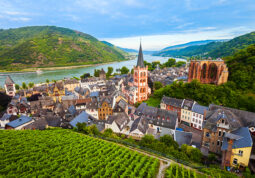 Rajna dolina Rajne Koblenz Wiesbaden Sankt Goar Boppard