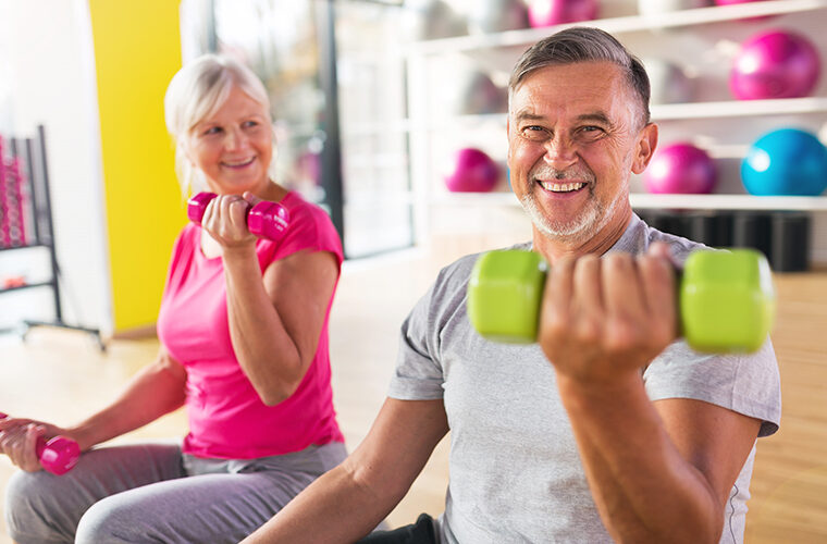 vjezbanje starija dob starije osobe trening pilates