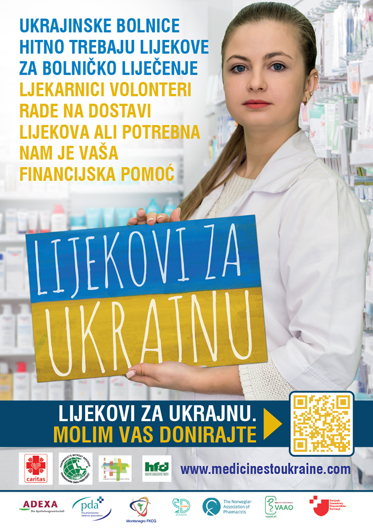 Lijekovi za Ukrajinu humanitarna akcija