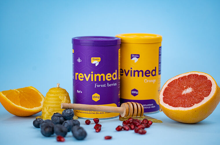 Revimed maticna mlijec - vitamin C - stevija