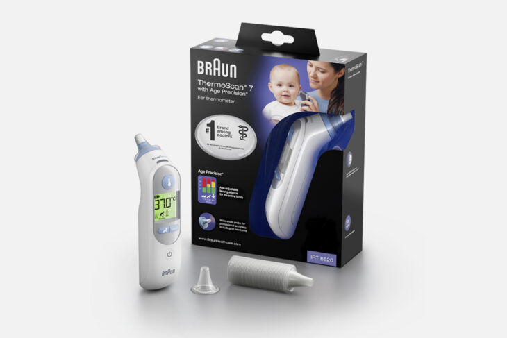 BRAUN ThermoScan 7® TOPLOMJER IRT 6520i