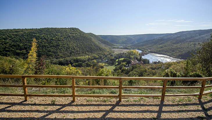 Vidikovac manastir Krka