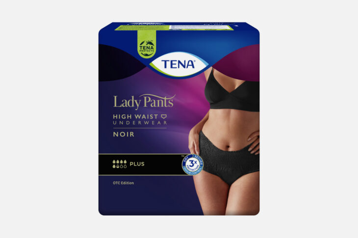 TENA Lady Pants Plus M & L, crne