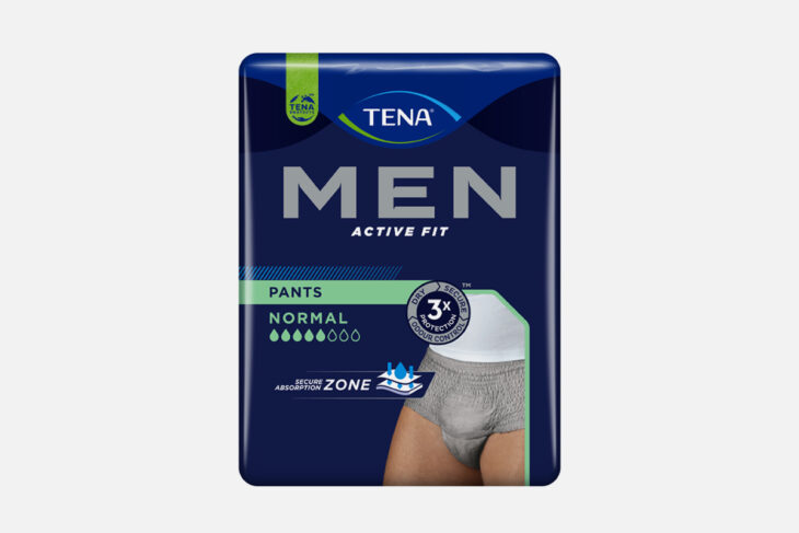 TENA Men Pants Normal S:M & L:XL, sive
