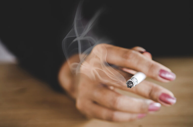 žene i ovisnost o nikotinu