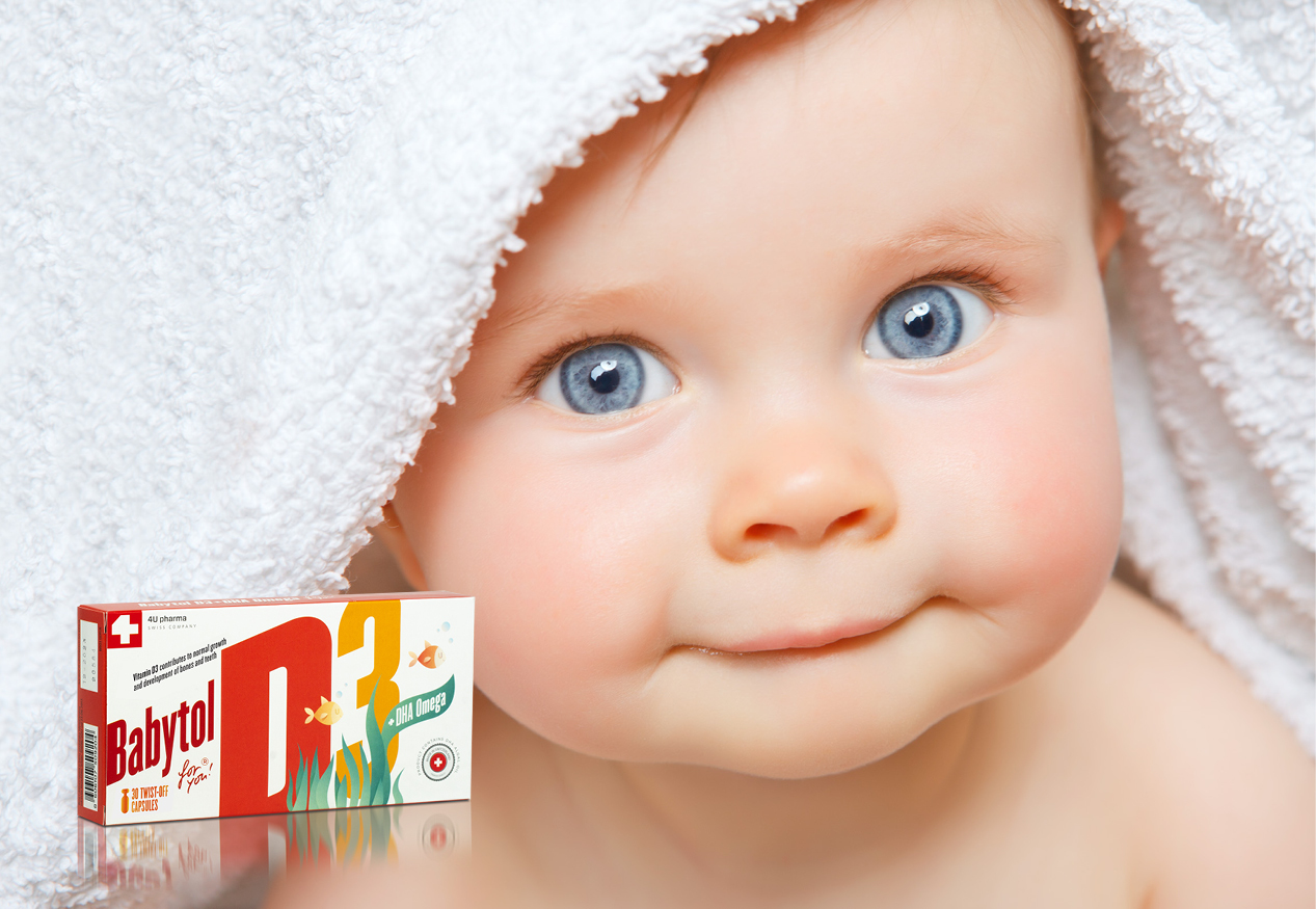 Babytol D3 DHA Omega vitamin D3 beba dodatak prehrani kapsule