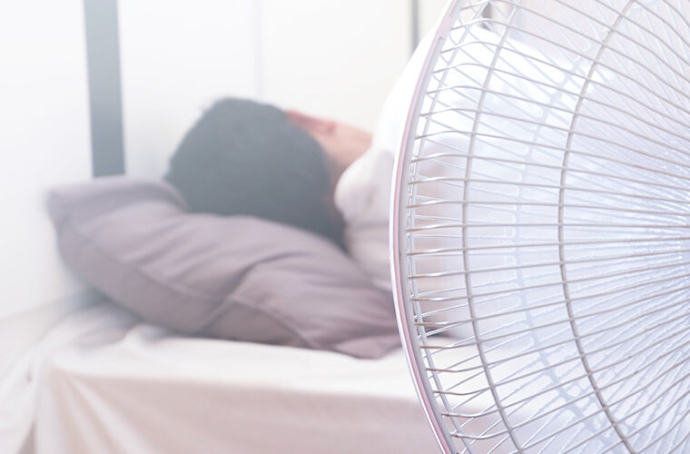 spavanje s ventilatorom