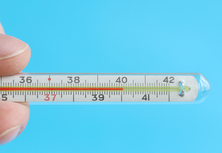 hiperpireksija-visoka tjelesna temperatura