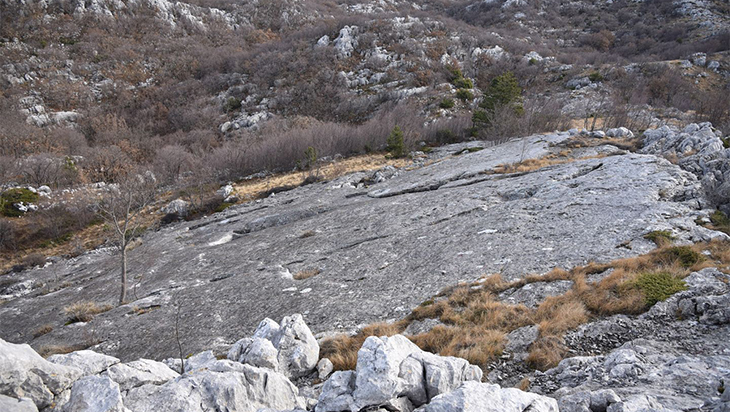 geološka staza pod Vilovikom