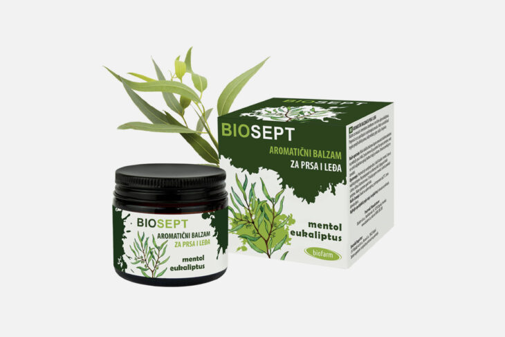 BIOSEPT BALZAM ZA DIŠNE PUTEVE EUKALIPTUS:MENTOL