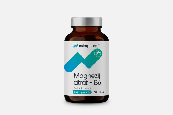 NUTRIPHARM MAGNEZIJ CITRAT + B6