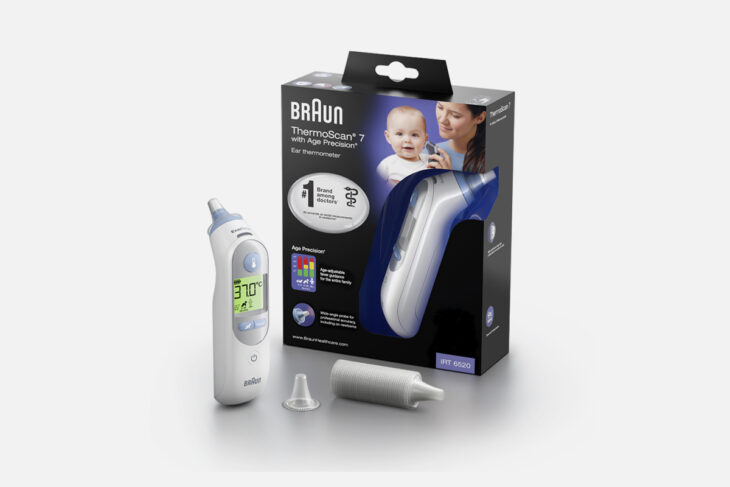 BRAUN ThermoScan 7® TOPLOMJER IRT 6520